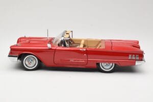 Ford Thunderbird Cabriolet Rouge Sun Star 1:18 4311 Métal Moulé — image 4 sur 8