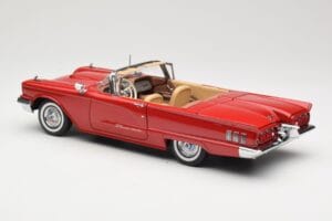 Ford Thunderbird Cabriolet Rouge Sun Star 1:18 4311 Métal Moulé — image 7 sur 8