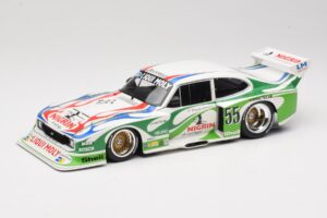 Ford Zakspeed Capri Turbo Group 5 Nigrin #55 M. Winkelhock DRM 1981 Minichamps 1:18 100818555 Métal Moulé