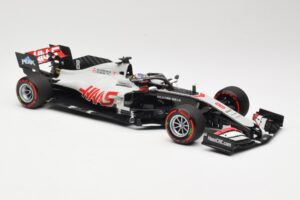 Haas VF-20 #8 R. Grosjean Bahrain GP 2020 Minichamps 1:18 110201508 Métal Moulé — image 4 sur 6