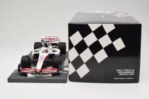 Haas VF-22 #20 K. Magnussen British GP 2022 Minichamps 1:18 117221020 Métal Moulé — image 6 sur 6