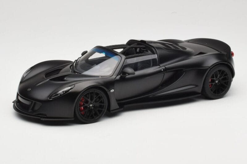 Hennessey Venom GT Carbon Black AUTOart 1:18 75401 Métal Moulé