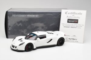 Hennessey Venom GT Blanc AUTOart 1:18 75404 Métal Moulé — image 8 sur 8