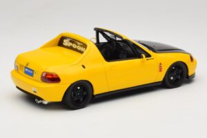Honda Civic del Sol Spoon Phoenix Yellow Otto 1:18 OT1154 Résine — image 3 sur 6