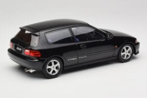 Honda Civic SiR II EG6 VTEC Noir LCD 1:18 LCD18018-BL Métal Moulé — image 3 sur 9