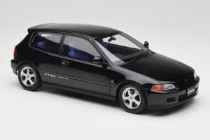 Honda Civic SiR II EG6 VTEC Noir LCD 1:18 LCD18018-BL Métal Moulé — image 6 sur 9