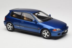 Honda Civic SiR II EG6 VTEC Bleu LCD 1:18 LCD18018-BU Métal Moulé — image 6 sur 9