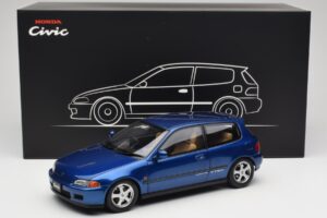 Honda Civic SiR II EG6 VTEC Bleu LCD 1:18 LCD18018-BU Métal Moulé — image 9 sur 9