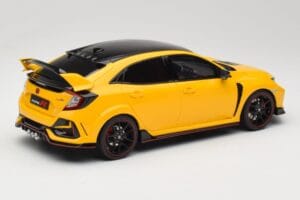 Honda Civic Type R FK8 Euro Spec Jaune Otto 1:18 OT1111 Résine — image 2 sur 6