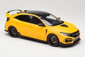 Honda Civic Type R FK8 Euro Spec Jaune Otto 1:18 OT1111 Résine — image 4 sur 6