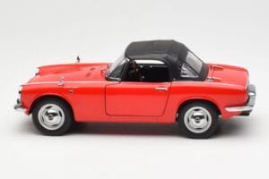 Honda S800 Roadster Rouge AUTOart 1:18 73276 Métal Moulé — image 4 sur 8
