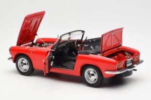 Honda S800 Roadster Rouge AUTOart 1:18 73276 Métal Moulé — image 5 sur 8