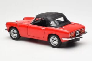 Honda S800 Roadster Rouge AUTOart 1:18 73276 Métal Moulé — image 7 sur 8