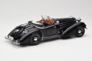 Horch 855 Roadster Noir Sun Star 1:18 2401 Métal Moulé — image 3 sur 8