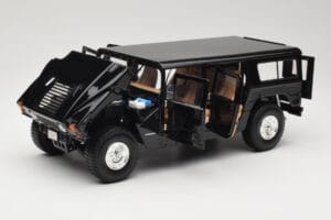 Hummer H1 Hard Top Noir Exoto 1:18 01803 Métal Moulé — image 2 sur 8