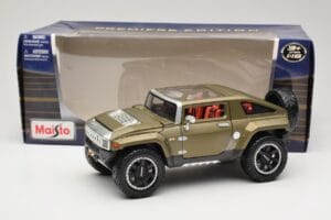 Hummer HX Concept Vert Maisto 1:18 36171 Métal Moulé — image 8 sur 8