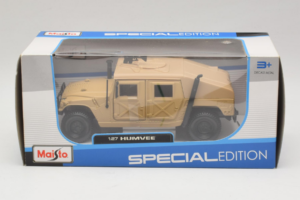 AM General Humvee Military Maisto 1:27 31974 Métal Moulé