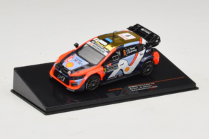 Hyundai i20 N Rally1 #8 O. Tanak / M. Jarveoja Rally Monte Carlo 2025 IXO 1:43 RAM973B Métal Moulé — image 2 sur 5