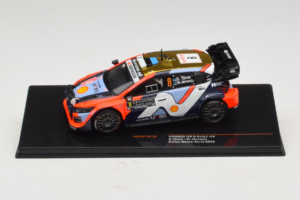 Hyundai i20 N Rally1 #8 O. Tanak / M. Jarveoja Rally Monte Carlo 2025 IXO 1:43 RAM973B Métal Moulé