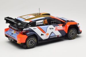 Hyundai i20 N Rally1 #11 Hyundai Shell Mobis WRT T. Neuville / M. Wydaeghe Rally Poland 2024 IXO 1:18 18RMC214 Métal Moulé — image 2 sur 6