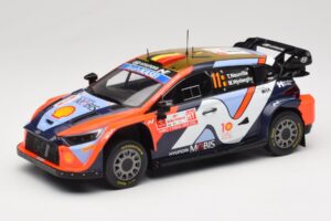 Hyundai i20 N Rally1 #11 Hyundai Shell Mobis WRT T. Neuville / M. Wydaeghe Rally Poland 2024 IXO 1:18 18RMC214 Métal Moulé