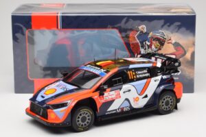 Hyundai i20 N Rally1 #11 Hyundai Shell Mobis WRT T. Neuville / M. Wydaeghe Rally Poland 2024 IXO 1:18 18RMC214 Métal Moulé — image 6 sur 6