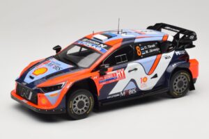 Hyundai i20 N Rally1 #8 Hyundai Shell Mobis WRT O. Tanak / M. Jarveoja Rally Chile 2024 IXO 1:18 18RMC223 Métal Moulé