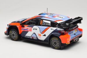 Hyundai i20 N Rally1 #8 Hyundai Shell Mobis WRT O. Tanak / M. Jarveoja Rally Chile 2024 IXO 1:18 18RMC223 Métal Moulé — image 5 sur 6