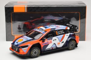 Hyundai i20 N Rally1 #8 Hyundai Shell Mobis WRT O. Tanak / M. Jarveoja Rally Chile 2024 IXO 1:18 18RMC223 Métal Moulé — image 6 sur 6