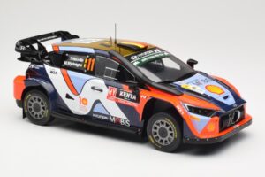 Hyundai i20 N Rally1 WRC Hybrid #11 T. Neuville / M. Wydaeghe Safari Rally Kenya 2024 IXO 1:18 18RMC208 Métal Moulé — image 4 sur 6