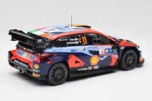 Hyundai i20 N Rally1 WRC #11 T. Neuville / M. Wydaeghe Central European Rally Winner 2023 IXO 1:18 18RMC193 Métal Moulé — image 2 sur 6