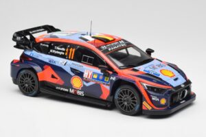 Hyundai i20 N Rally1 WRC #11 T. Neuville / M. Wydaeghe Central European Rally Winner 2023 IXO 1:18 18RMC193 Métal Moulé — image 4 sur 6