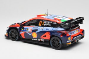 Hyundai i20 N Rally1 WRC #11 T. Neuville / M. Wydaeghe Central European Rally Winner 2023 IXO 1:18 18RMC193 Métal Moulé — image 5 sur 6