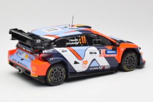 Hyundai i20 N Rally1 #11 T. Neuville / M. Wydaeghe Rally Sweden 2024 IXO 1:18 18RMC201 Métal Moulé — image 2 sur 6