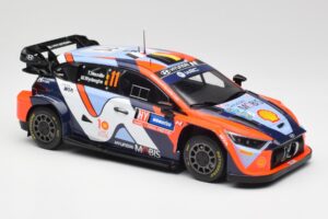 Hyundai i20 N Rally1 #11 T. Neuville / M. Wydaeghe Rally Sweden 2024 IXO 1:18 18RMC201 Métal Moulé — image 4 sur 6