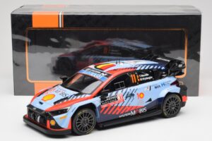 Hyundai i20 N Rally1 WRC #11 T. Neuville / M. Wydaeghe Rally Monte Carlo Winner 2024 IXO 1:18 18RMC194 Métal Moulé — image 6 sur 6
