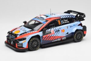 Hyundai i20 N Rally1 WRC #8 O. Tänak / M. Järveoja Rally Monte Carlo Night Version 2024 IXO 1:18 18RMC195 Métal Moulé
