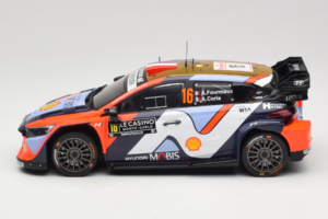 Hyundai i20 N WRC #16 A. Fourmaux / A. Coria Rally Monte Carlo 2025 IXO 1:18 18RMC230A Métal Moulé — image 3 sur 6