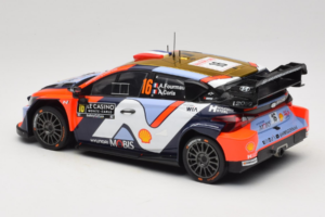 Hyundai i20 N WRC #16 A. Fourmaux / A. Coria Rally Monte Carlo 2025 IXO 1:18 18RMC230A Métal Moulé — image 5 sur 6
