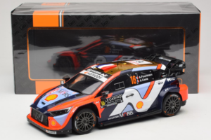 Hyundai i20 N WRC #16 A. Fourmaux / A. Coria Rally Monte Carlo 2025 IXO 1:18 18RMC230A Métal Moulé — image 6 sur 6