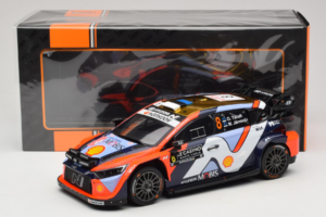 Hyundai i20 N WRC #16 A. Fourmaux / A. Coria Rally Monte Carlo Night Version 2025 IXO 1:18 18RMC230B Métal Moulé — image 6 sur 6