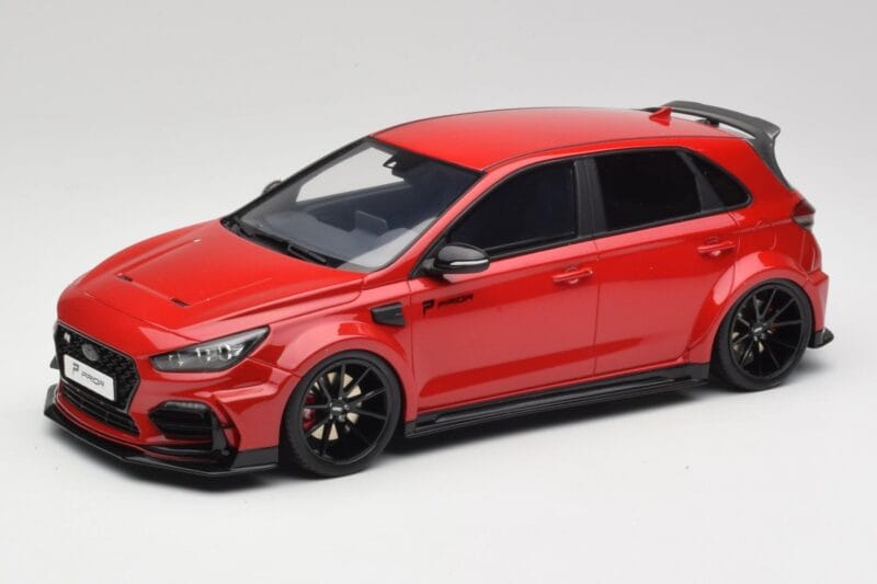 Hyundai i30 N PD Prior Design Engine Rouge Otto 1:18 OT1112 Résine