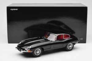 Jaguar E-Type 3.8 Series 1 Noir Kyosho 1:18 08954BK Métal Moulé — image 8 sur 8