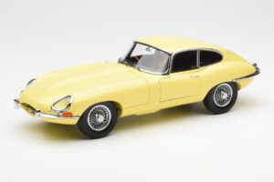 Jaguar E-Type 3.8 Series 1 Jaune Clair Kyosho 1:18 08954LY Métal Moulé