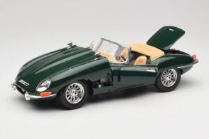 Jaguar E-Type Series 1 Roadster Vert Bburago 1:18 3018-M5 Métal Moulé — image 2 sur 8