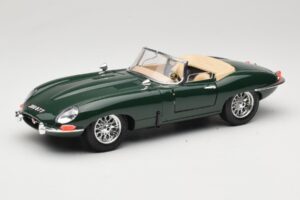 Jaguar E-Type Series 1 Roadster Vert Bburago 1:18 3016-M1 Métal Moulé