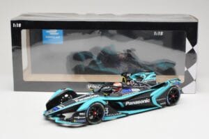 Jaguar I-Type 3 Panasonic Jaguar Racing #3 N. Piquet Jr. Formula E Season 5 2019 Minichamps 1:18 114180003 Métal Moulé — image 6 sur 6