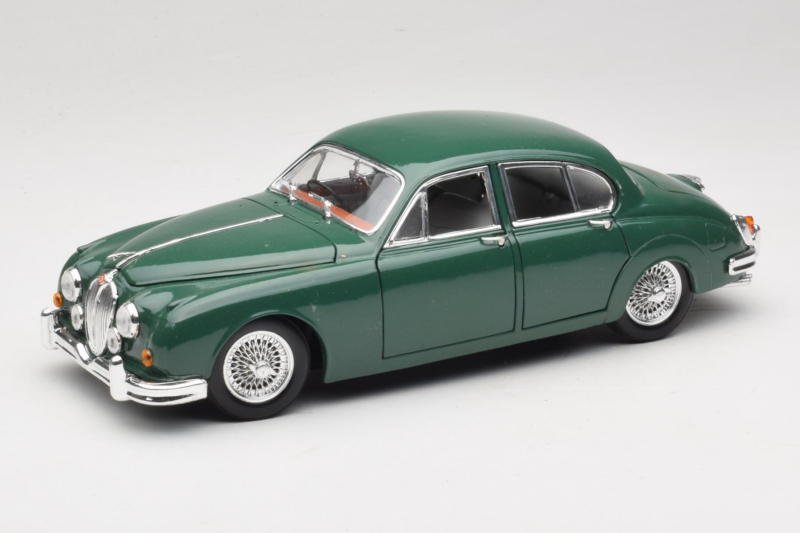 Jaguar Mark II Vert Tchibo 1:18 49420 Métal Moulé