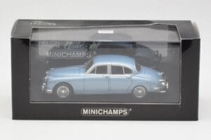 Jaguar Mk II Blue Metallic Minichamps 1:43 433130604 Métal Moulé — image 4 sur 4
