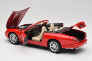 Jaguar XKR X100 Rouge Maisto 1:18 50330 Métal Moulé — image 5 sur 8